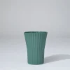 Marmoset Found Decorating | Vases & Vessels | Athena Ripple Vase Moss (L)