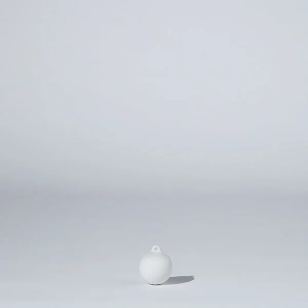 Marmoset Found Ceramics | Ball Decoration Snow
