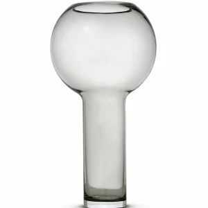 Marmoset Found Glass Vases | Decorating | Balloon Vase Storm Grey (L)