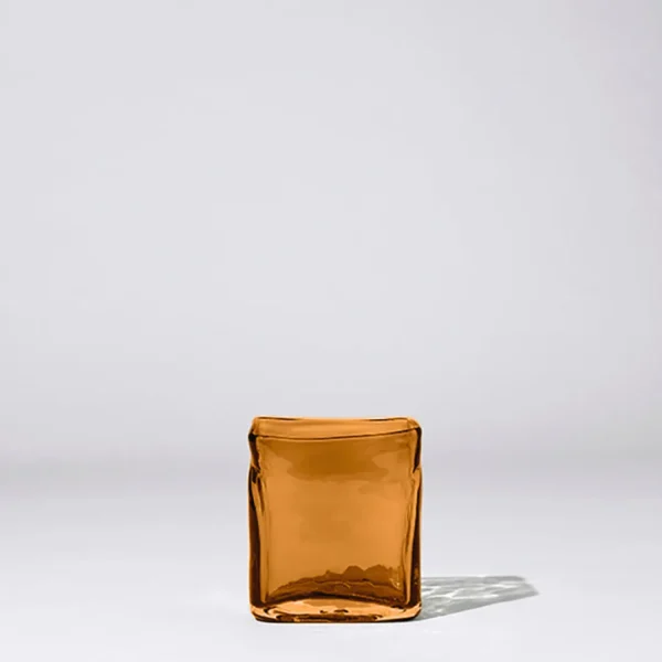 Marmoset Found Glass Vases | Decorating | Block Vase Coffee (S)