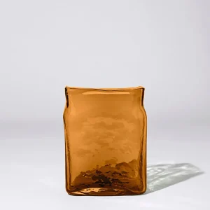 Marmoset Found Glass Vases | Decorating | Block Vase Coffee (XL)