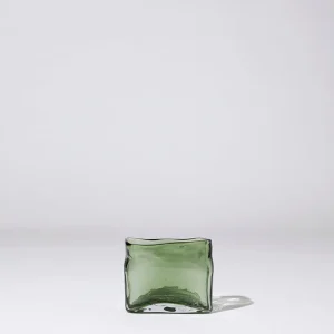 Marmoset Found Glass Vases | Decorating | Block Vase Green (XS)