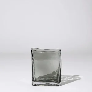 Marmoset Found Glass Vases | Decorating | Block Vase Storm (L)