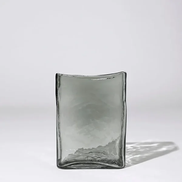 Marmoset Found Glass Vases | Decorating | Block Vase Storm (XL)