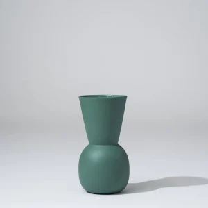 Marmoset Found Ceramics | Decorating | Cloud Bell Vase Moss (S)
