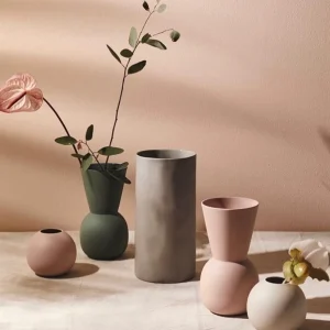 Marmoset Found Ceramics | Decorating | Cloud Bell Vase Moss (S)