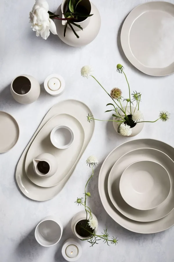 Marmoset Found Bowls | Ceramics | Cloud Bowl Chalk (S)