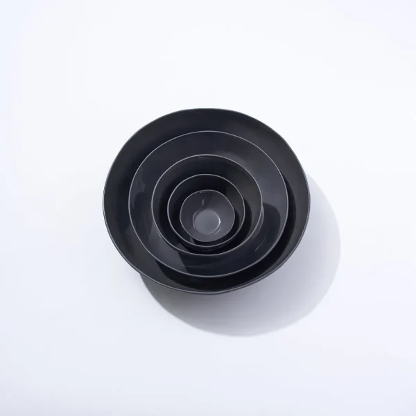 Marmoset Found Bowls | Ceramics | Cloud Bowl Charcoal (L)