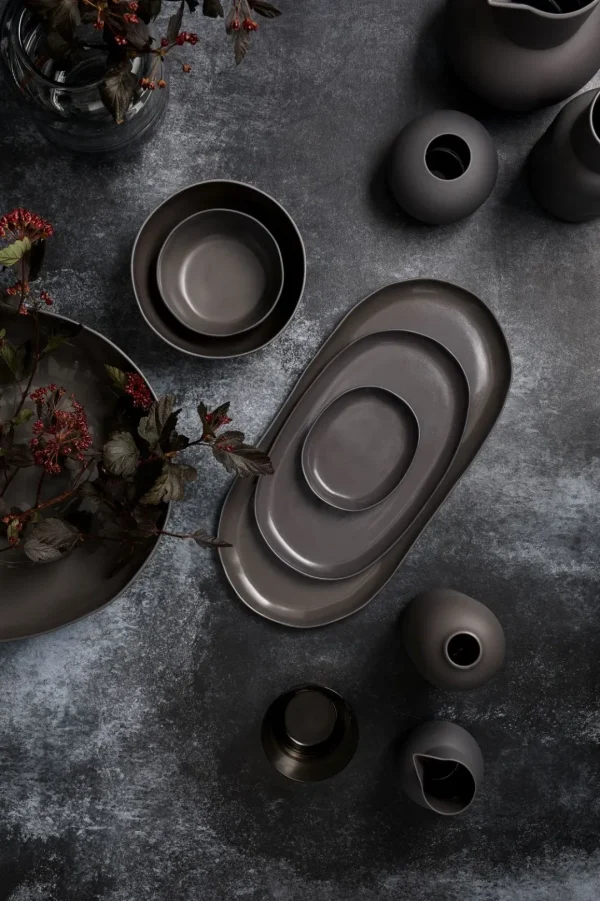 Marmoset Found Bowls | Ceramics | Cloud Bowl Charcoal (S)