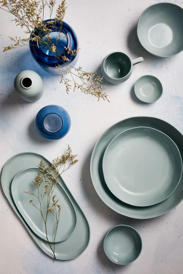 Marmoset Found Ceramics | Bowls | Cloud Bowl Light Blue (L)