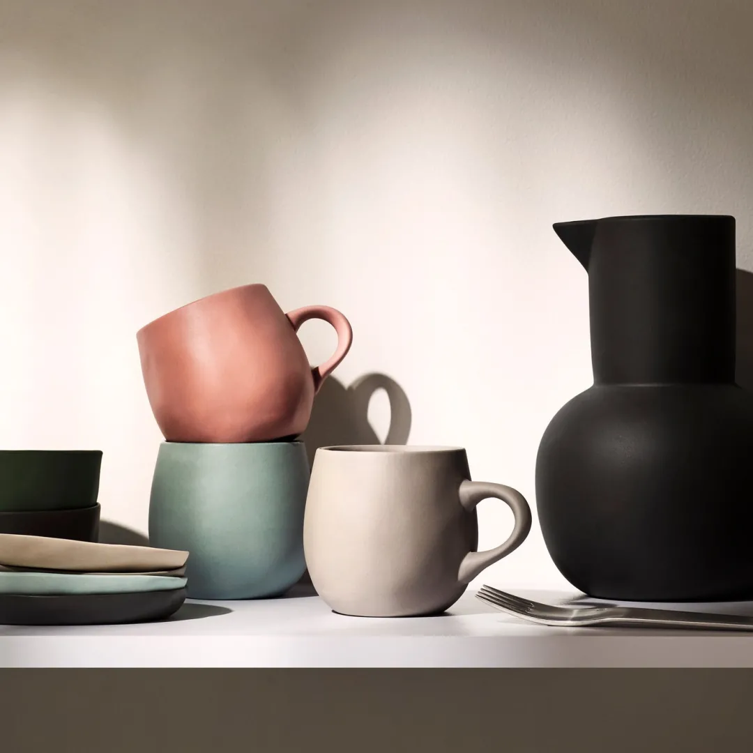 cloud_mug_charcoal_1.webp Marmoset Found Ceramics | Mugs & Cups | Cloud Mug Charcoal