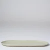 Marmoset Found Ceramics | Plates | Cloud Oval Plate Chalk (L)