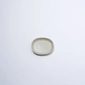 Marmoset Found Ceramics | Plates | Cloud Oval Plate Chalk (S)
