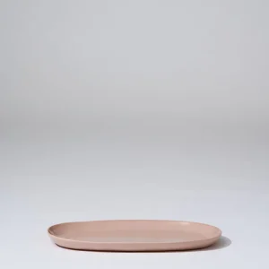 Marmoset Found Ceramics | Plates | Cloud Oval Plate Icy Pink (M)