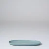 Marmoset Found Ceramics | Plates | Cloud Oval Plate Light Blue (M)