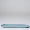 Marmoset Found Ceramics | Plates | Cloud Oval Plate Light Blue (L)
