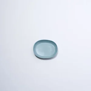 Marmoset Found Ceramics | Plates | Cloud Oval Plate Light Blue (S)