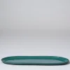 Marmoset Found Ceramics | Plates | Cloud Oval Plate Moss (L)