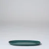Marmoset Found Ceramics | Plates | Cloud Oval Plate Moss (M)