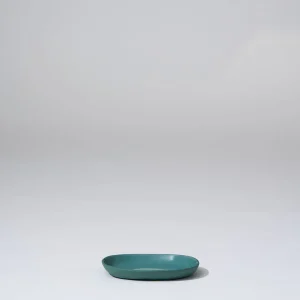 Marmoset Found Ceramics | Plates | Cloud Oval Plate Moss (S)