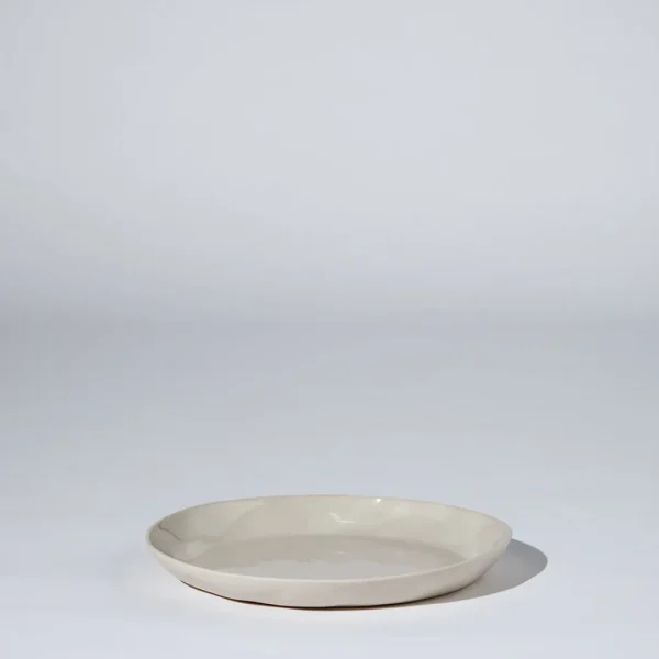 Marmoset Found Ceramics | Plates | Cloud Round Plate Chalk (M)