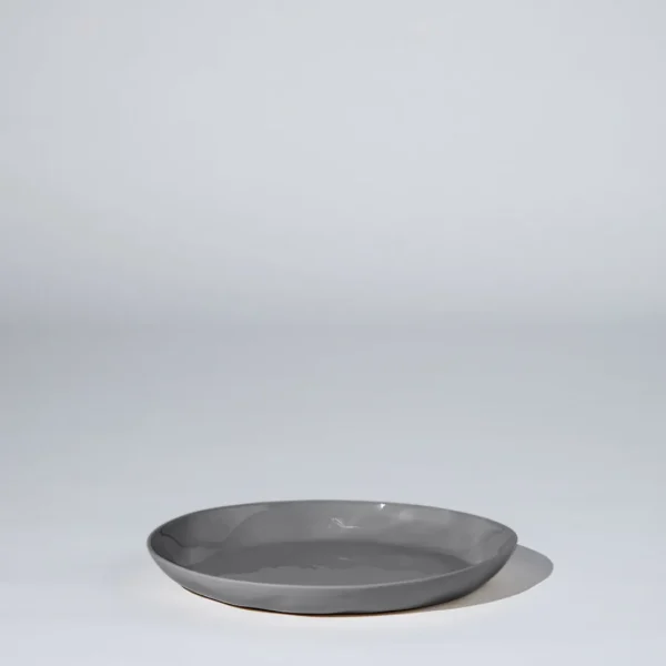 Marmoset Found Ceramics | Dinner Sets | Cloud Round Plate Dove Grey (M)