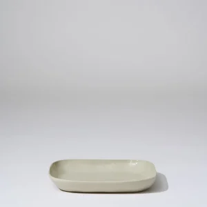 Marmoset Found Ceramics | Serving Platters & Trays | Cloud Square Platter Chalk (M)