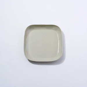 Marmoset Found Ceramics | Serving Platters & Trays | Cloud Square Platter Chalk (M)