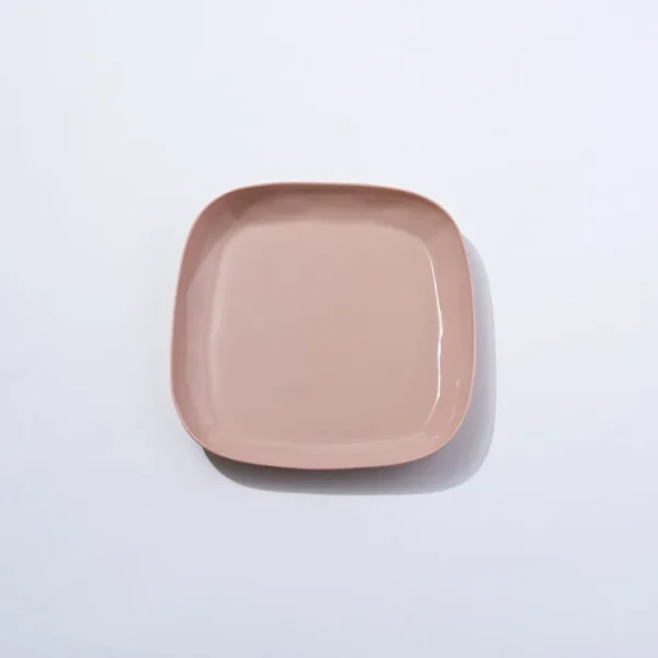 Marmoset Found Ceramics | Serving Platters & Trays | Cloud Square Platter Icy Pink (M)