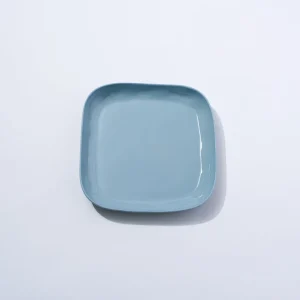 Marmoset Found Ceramics | Serving Platters & Trays | Cloud Square Platter Light Blue (M)