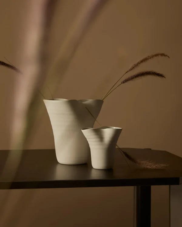 Marmoset Found Ceramics | Decorating | Cloud Sunday Vase Blue (M)