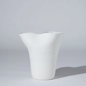 Marmoset Found Ceramics | Decorating | Cloud Sunday Vase Snow (XL)