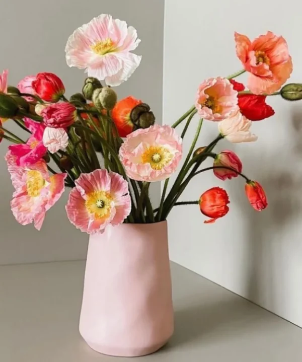 Marmoset Found Decorating | Vases & Vessels | Cloud Tulip Vase Icy Pink (M)