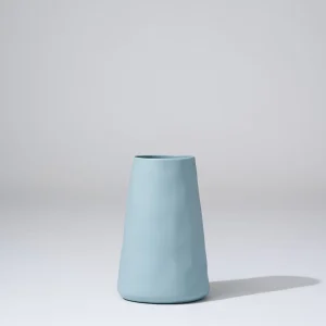 Marmoset Found Ceramics | Vases & Vessels | Cloud Tulip Vase Light Blue (L)