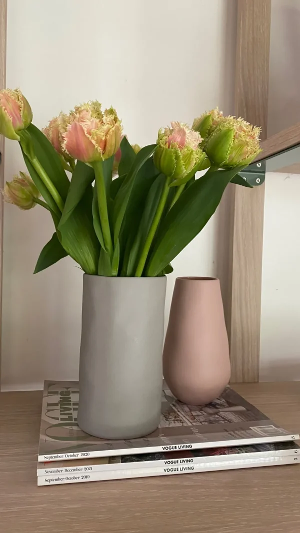 Marmoset Found Decorating | Vases & Vessels | Cloud Vase Dove Grey (M)