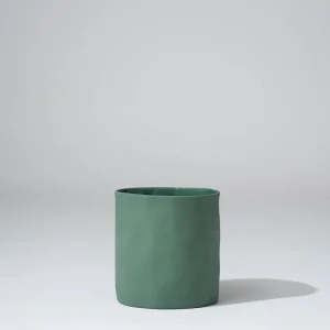 Marmoset Found Ceramics | Vases & Vessels | Cloud Vase Moss (L)