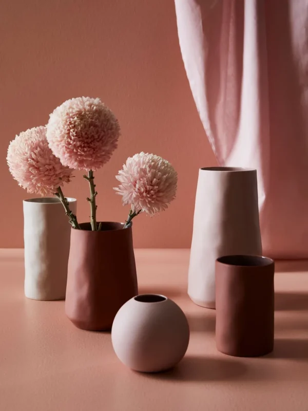Marmoset Found Ceramics | Decorating | Cloud Vase Terracotta (S)