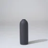 Marmoset Found Ceramics | Decorating | Cocoon Vase, Charcoal, Medium