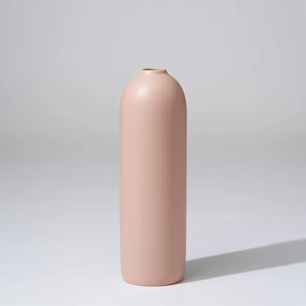 Marmoset Found Ceramics | Decorating | Cocoon Vase, Icy Pink, Large