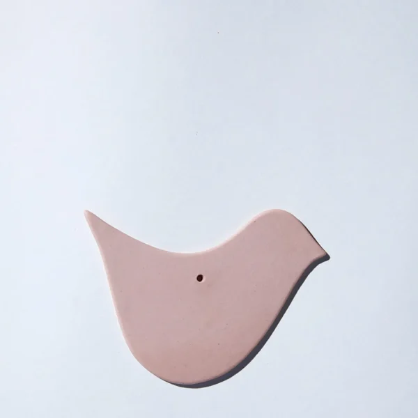 Marmoset Found Ceramics | Dove Decoration Icy Pink