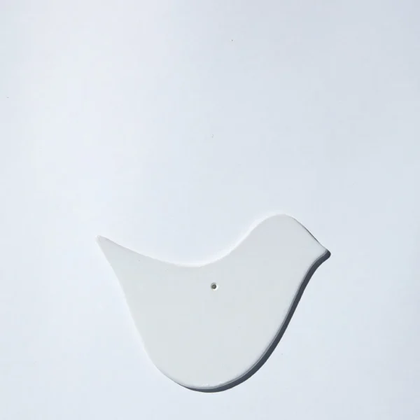 Marmoset Found Ceramics | Dove Decoration Snow