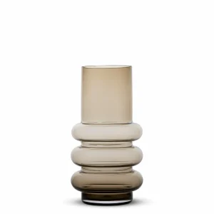 Marmoset Found Glass Vases | Decorating | Halo Vase Smoke (L)