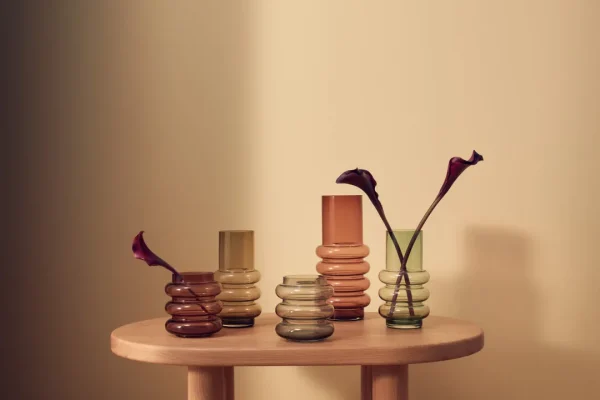 Marmoset Found Glass Vases | Decorating | Halo Vase Smoke (M)