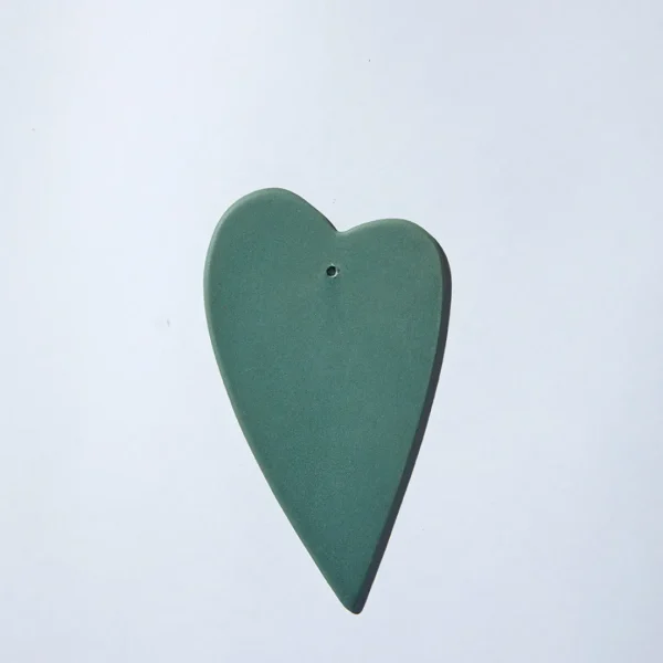 Marmoset Found Ceramics | Heart Decoration Moss
