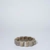 Marmoset Found Decorating | Marble Oval Ribbed Catchall Biscotti