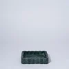 Marmoset Found Decorating | Marble Rectangle Ribbed Catchall Emerald