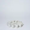 Marmoset Found Decorating | Marble Round Squiggle Catchall White Marle