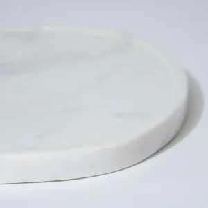 Marmoset Found Decorating | Marble Tray Oblong White Marle