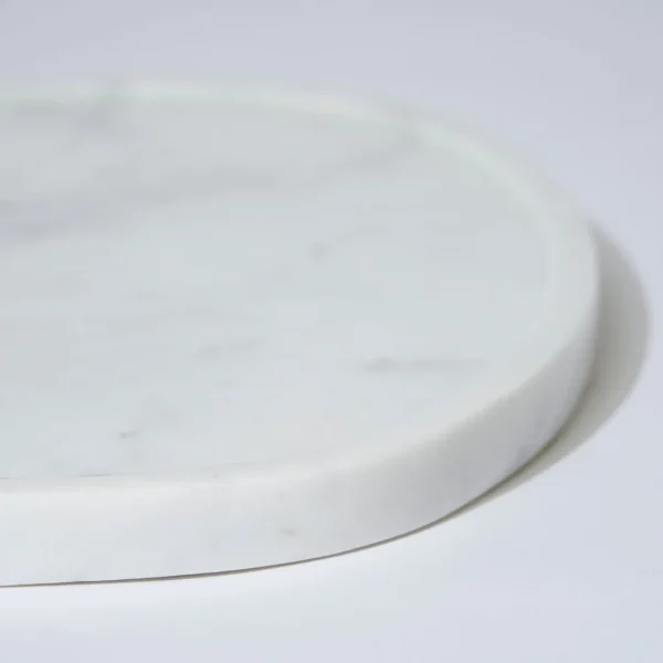 Marmoset Found Decorating | Marble Tray Oblong White Marle