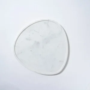 Marmoset Found Decorating | Marble Tray Oblong White Marle